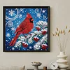 Diamond Painting-DIY Crystal Rhinestone Red Sparrow