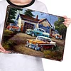 Cars & Rural Farmhouse - Metal Tin Signs(8*12Inch/12*16Inch) - Garage