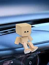 Shaking Feet Wooden Dolls Ornaments Wooden Figure Shaking Feet for Car Sedan SUV