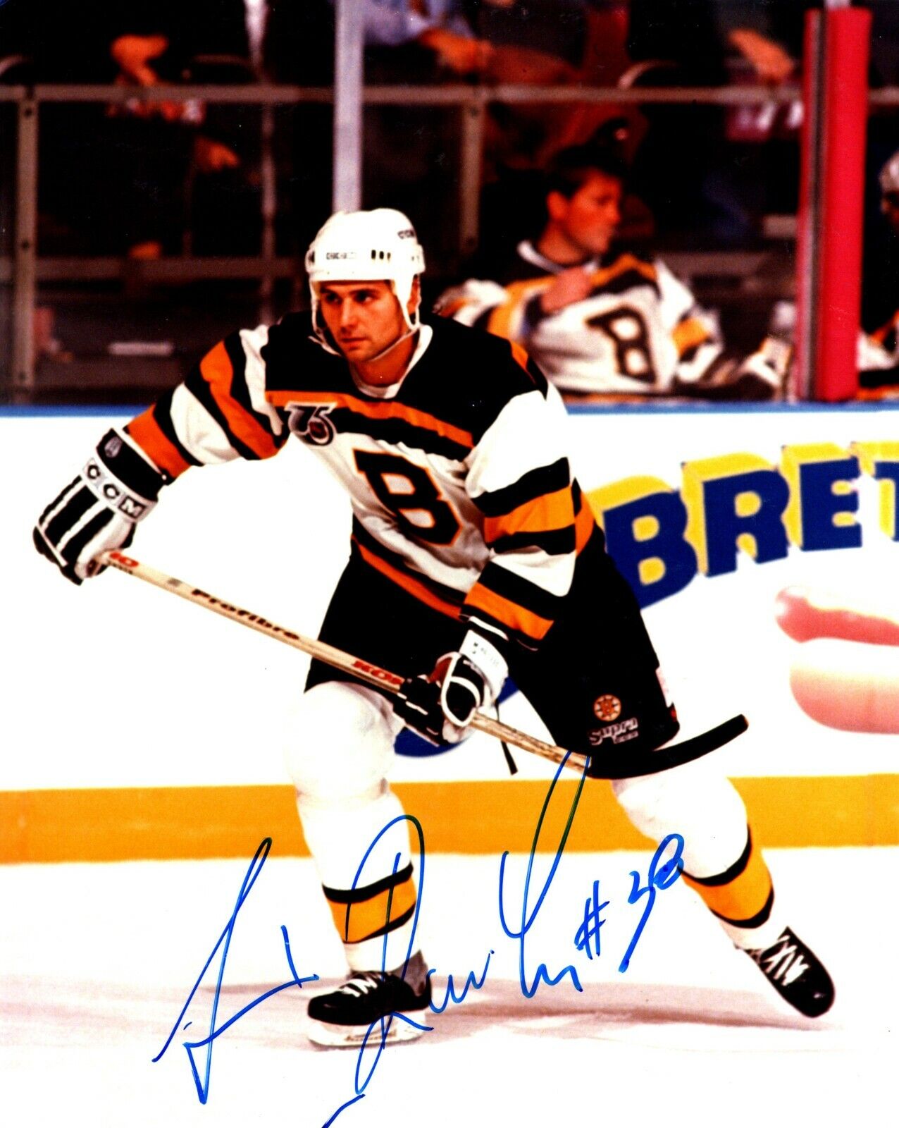 Vladimir Ruzicka Signed - Autographed Boston Bruins 8x10 inch Photo Poster painting