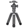 Mini Portable Micro Single Camera Desktop Mobile Phone Stand Expansion Panoramic Gimbal Travel Photography Live Climbing Telescopic Small Folding Aluminum Alloy Tripod