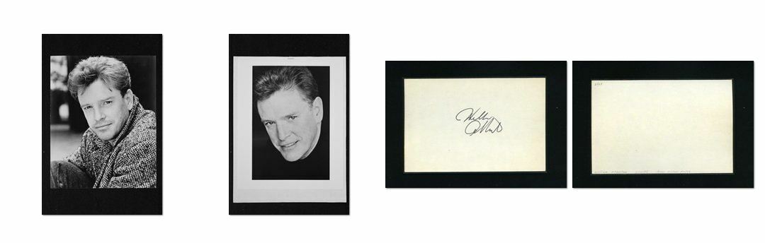 William Atherton - Signed Autograph and Headshot Photo Poster painting set - Die Hard