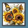 Diamond Painting-DIY Full Round Drill Sunflower