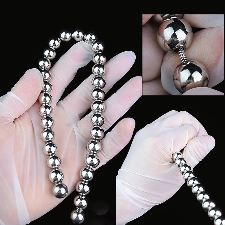pornhint Pornhint Stainless Steel Beads Anal Plug Balls Massager Vagina G-Spot Stimulate Sex Toys Toy