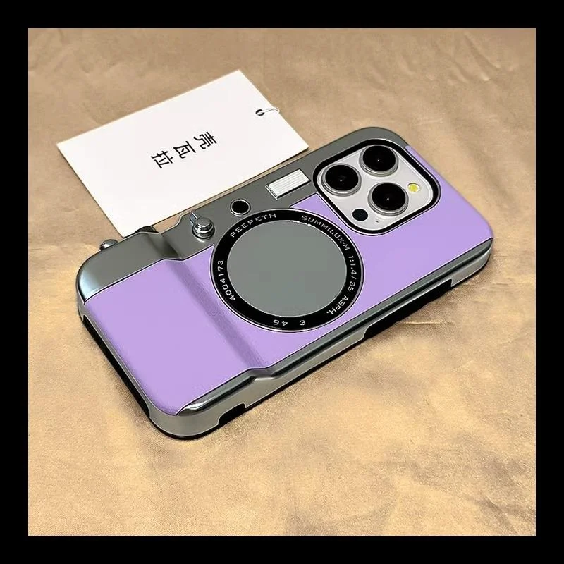 iPhone all-in-one camera photo-taking phone case