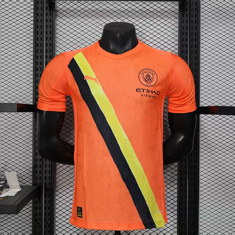 2025-26 Manchester City Orange - Jersey - Player Edition