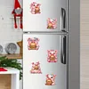 6Pcs Diamond Painting Acrylic Hamburger Pig Fridge Magnet for Adults