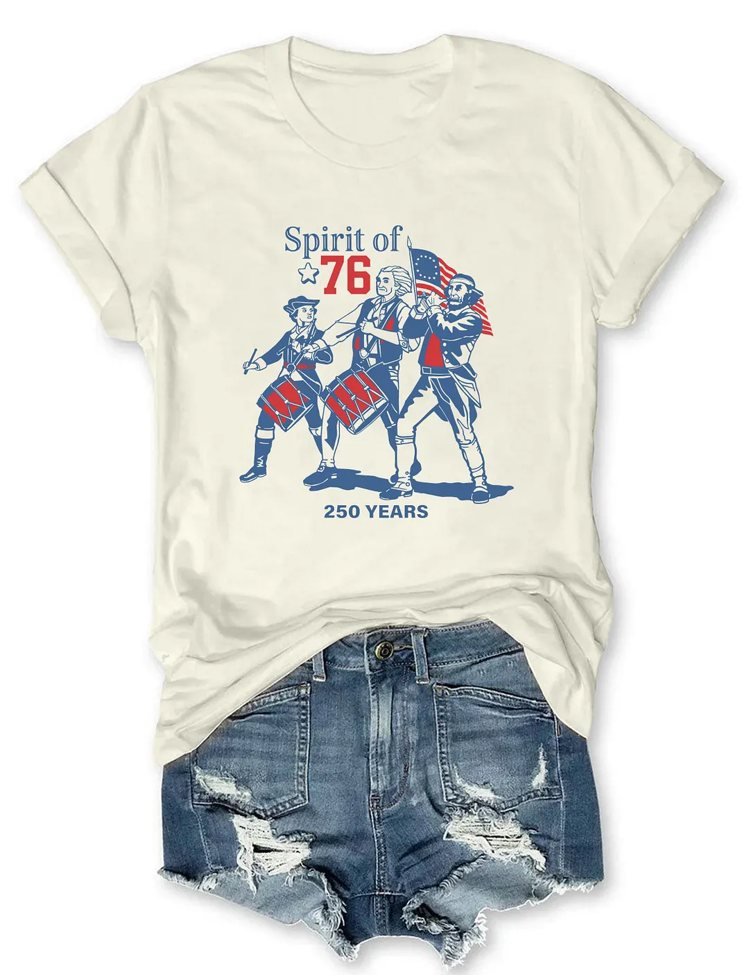 Spirit Of 76 USA 250 Years T-shirt