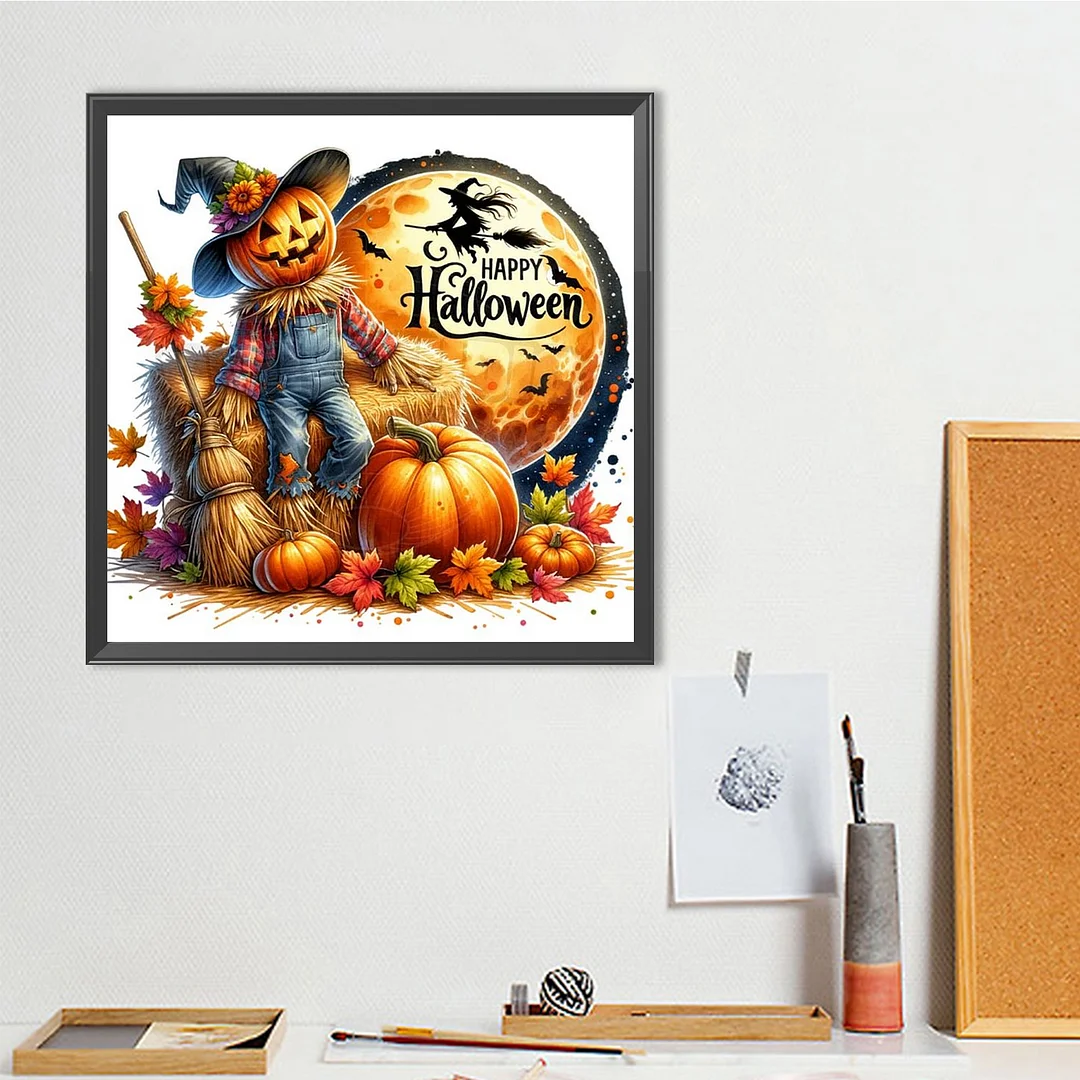 Diamond Painting - Full Round Drill - Riverside Clown(Canvas|40*40cm)