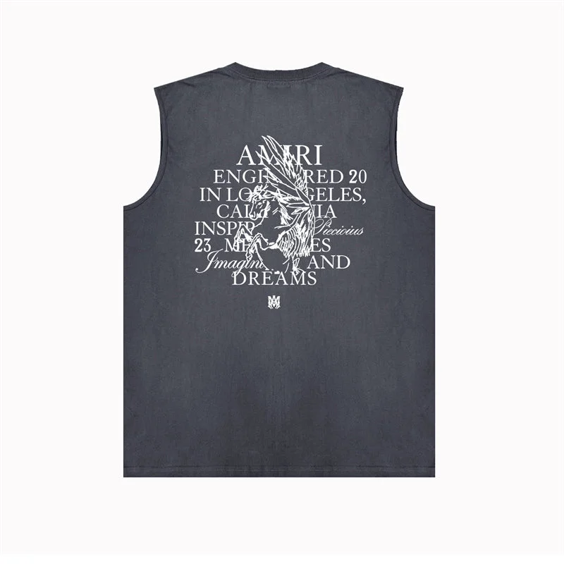 Amiri style vest
