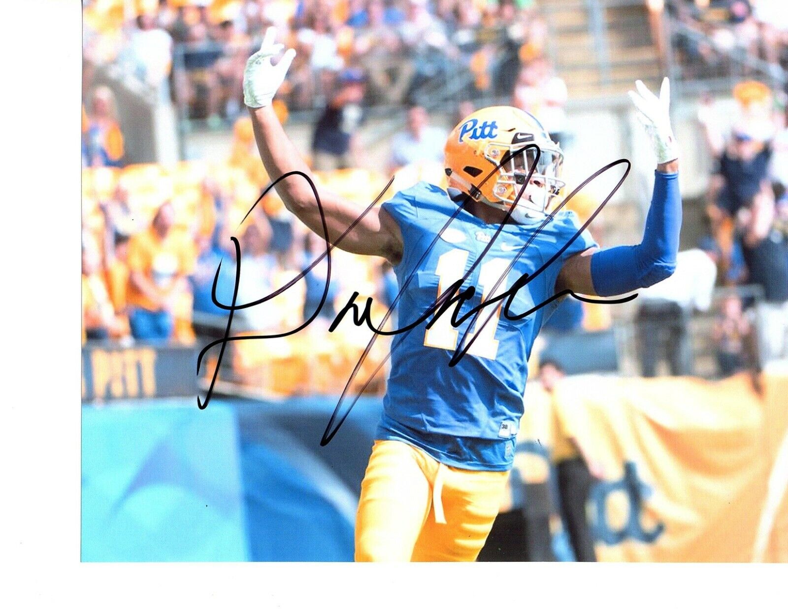 Dane Jackson Pittsburgh Panthers signed autographed 8x10 football Photo Poster painting PITT d