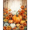 Diamond Painting-DIY Full Round Drill Pumpkin(40x50cm)