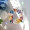 DIY Special Shaped Drills Diamond Painting Flower Wreath Kit