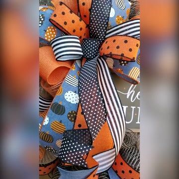 🎃Fall Halloween 49% OFF🔥Fall Hello Pumpkin Wreath-mysite-Adracos