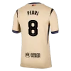 PEDRI #8 Barcelona Away Soccer Jersey 2025/26 -UCL