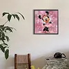 Diamond Painting -DIY Round Drill Pink Sparkle Ballerina Minnie