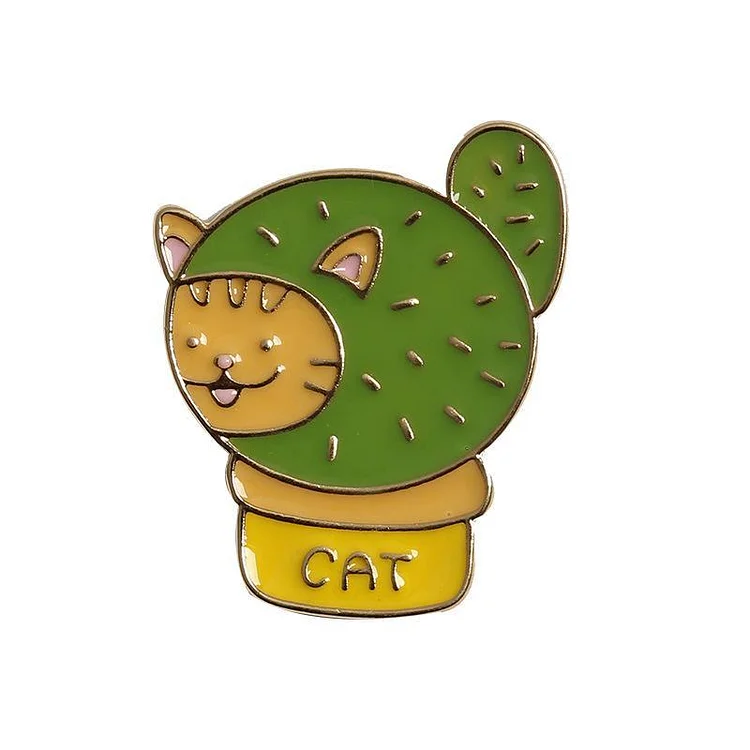 Cartoon Cute Kitten Pins