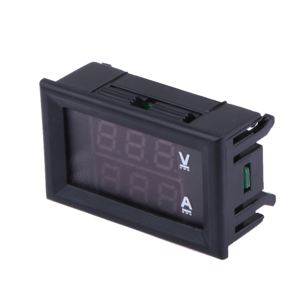 

100V 10A Voltmeter Ammeter Dual Color 3-Digit Display Current Voltage Meter, 501 Original