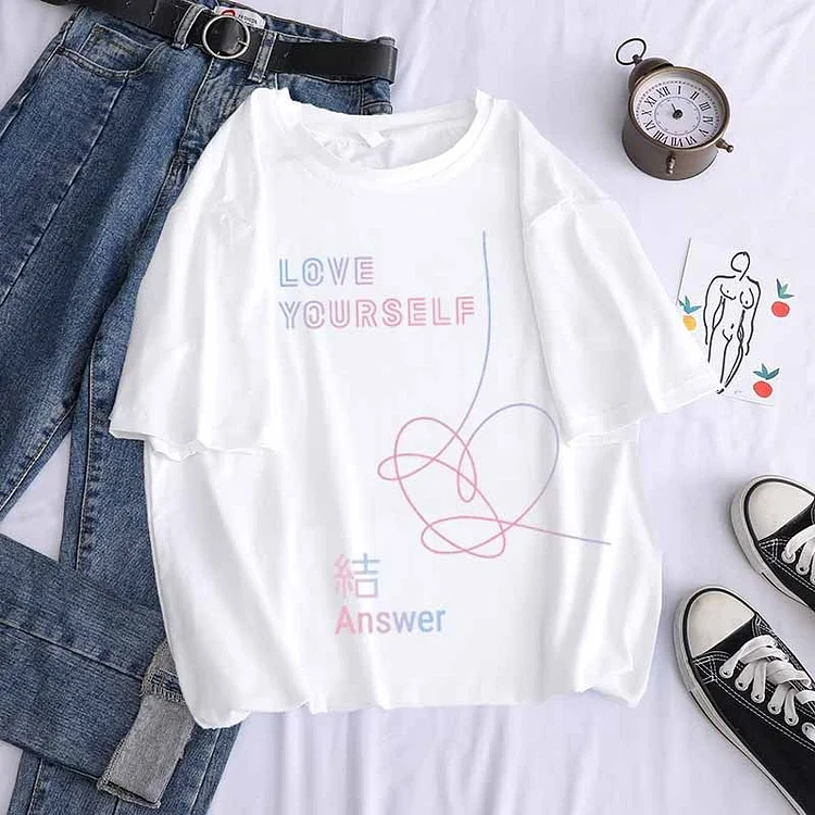 방탄소년단 Love Yourself Candy Colors T-shirt