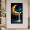 (40*70cm)DIY Full Round Drill Diamond Painting-Moon Girl