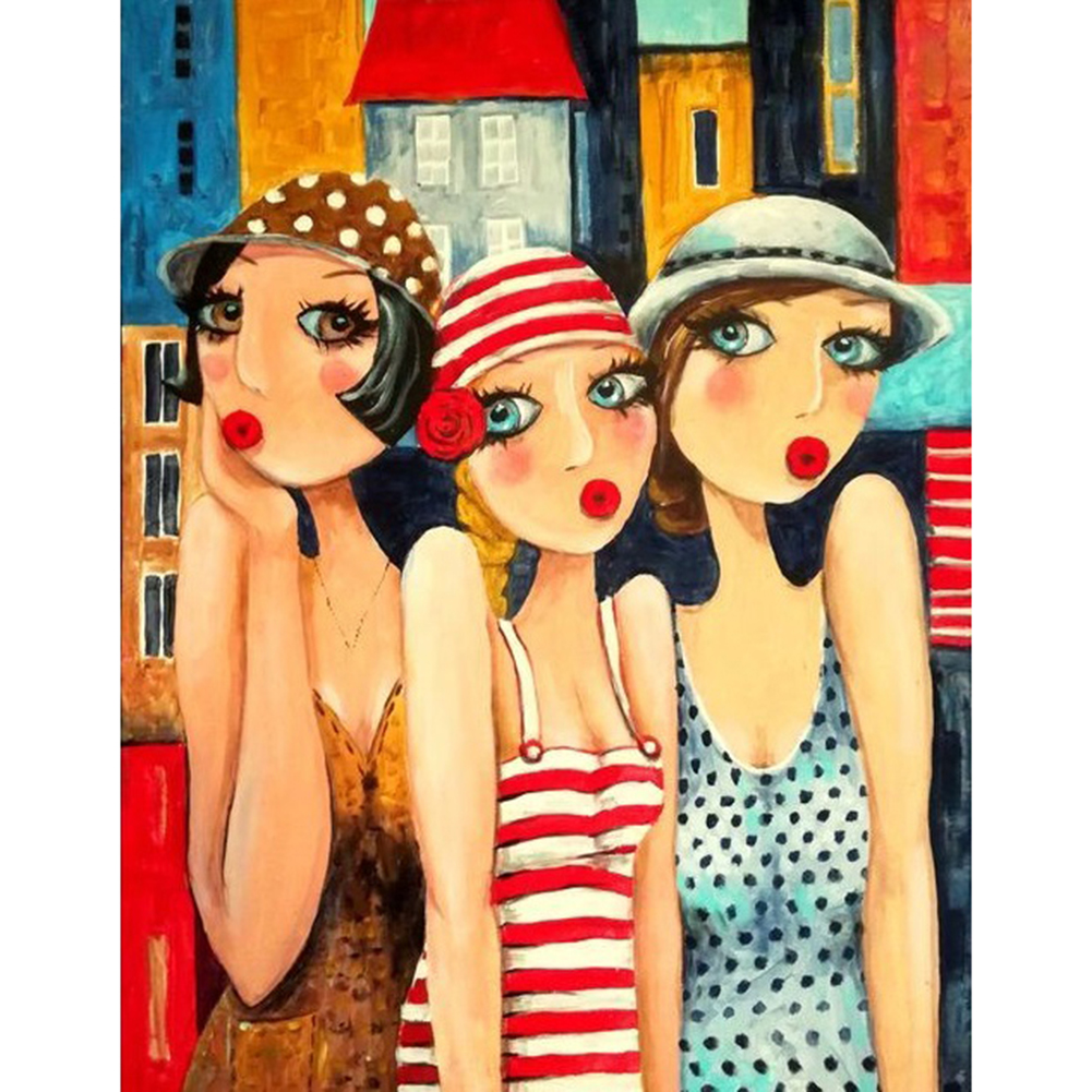 Three Women 40*50cm paint by numbers