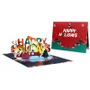 Merry Christmas 3D Pop Up Card