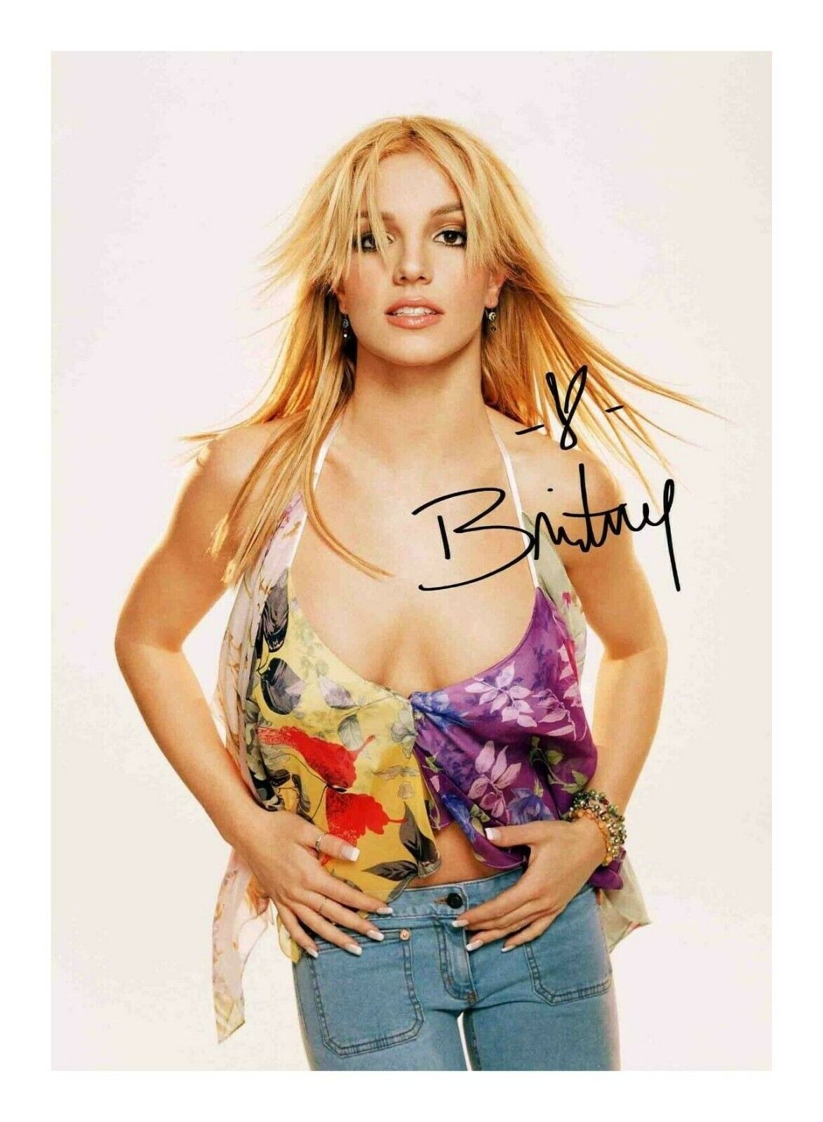 BRITNEY SPEARS AUTOGRAPH SIGNED PP Photo Poster painting POSTER