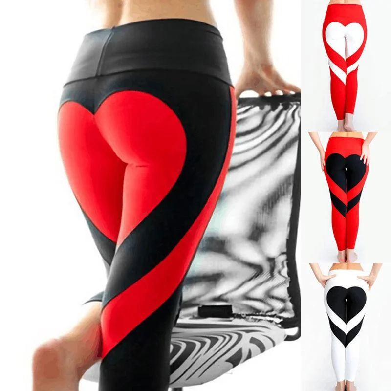 Love Stitching Sports Yoga Leggings