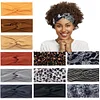 Stylish Pattern Printed Plain Colors Elastic Hair Head Bands