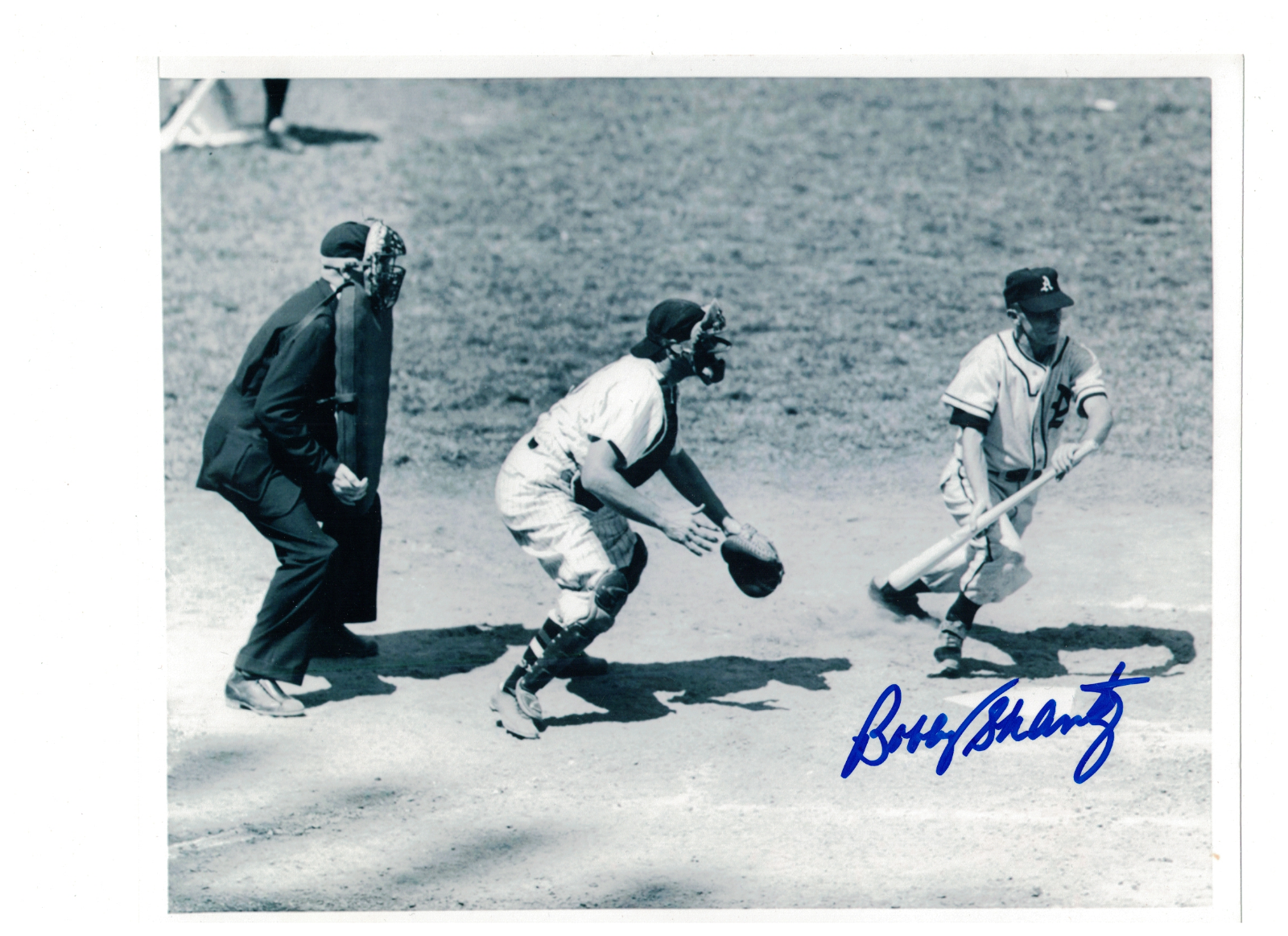 Bobby Shantz Philadelphia Athletics Signed 8 x 10