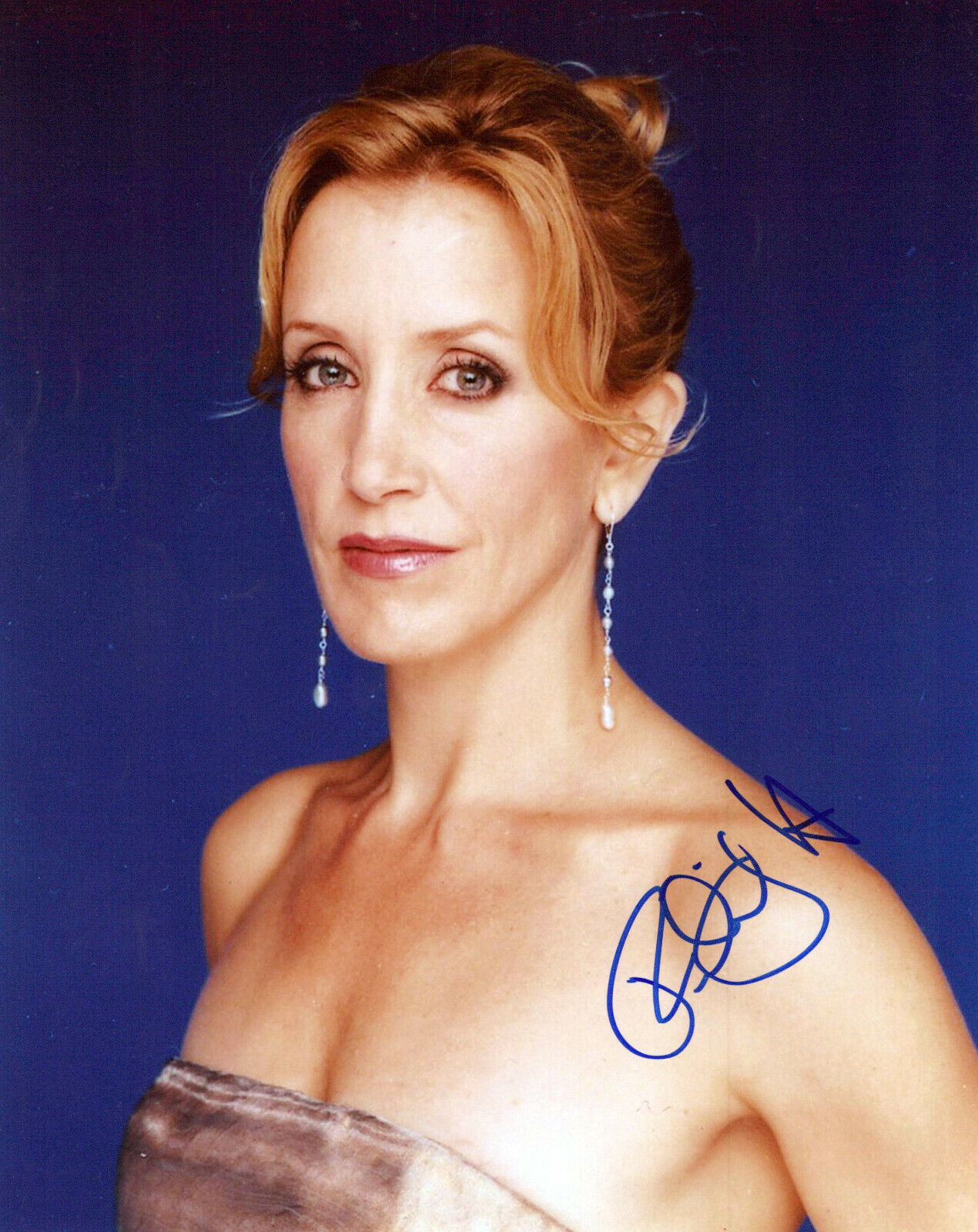 Felicity Huffman glamour shot autographed Photo Poster painting signed 8x10 #1