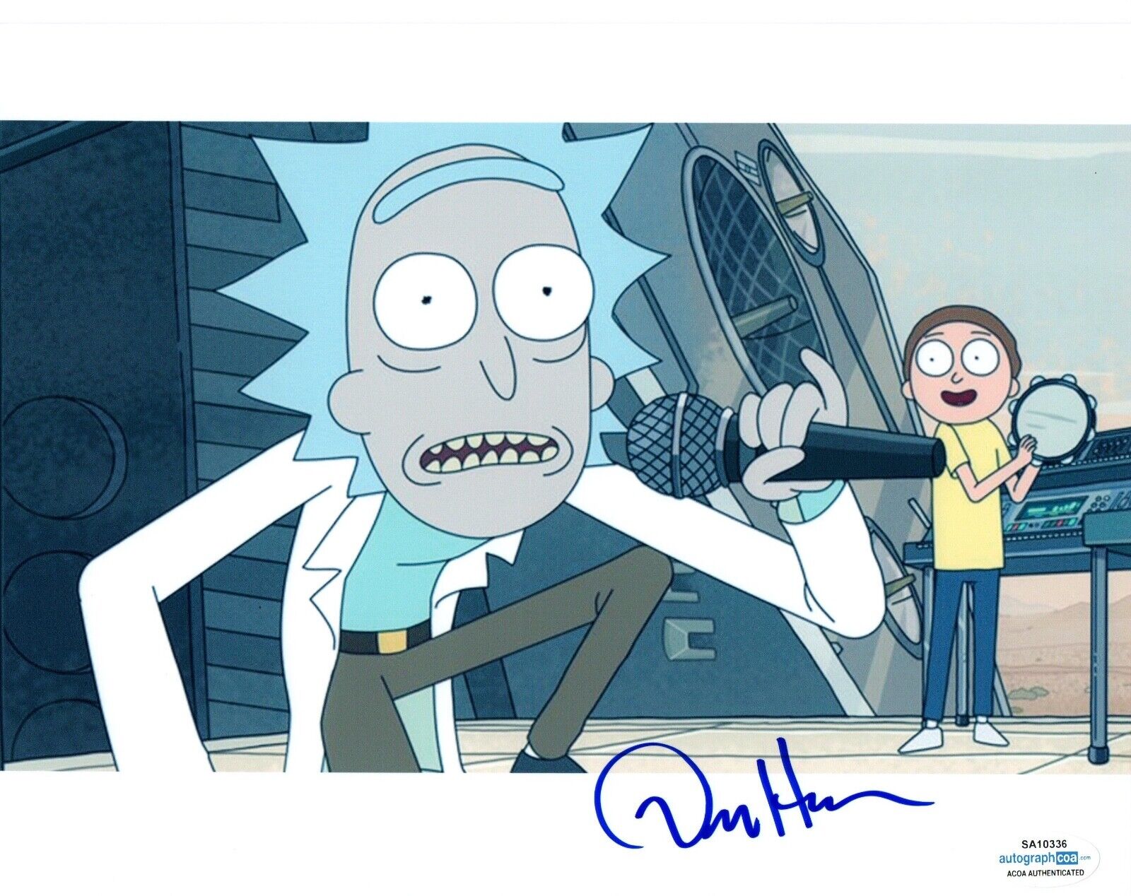 Dan Harmon Signed Autographed 8x10 Photo Poster painting RICKY & MORTY Creator ACOA COA