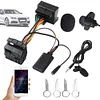 Car Bluetooth-Compatible 5.0 Music AUX Adapter with Mic for Ford Mondeo MK3 MK4