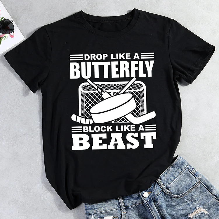 Drop like a butterfly block like a beast T-Shirt-012644-Annaletters