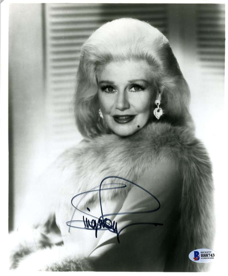 Ginger Rogers Bas Beckett Coa Hand Signed 8x10 Photo Poster painting Authentic Autograph