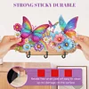 Rainbow Butterfly & Flower - 5D DIY Hooks - 28*17CM