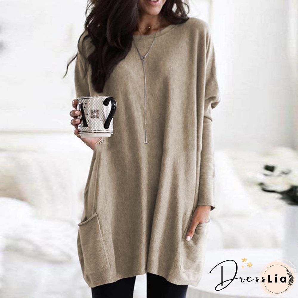 Women Dandelion Pattern Loose Top