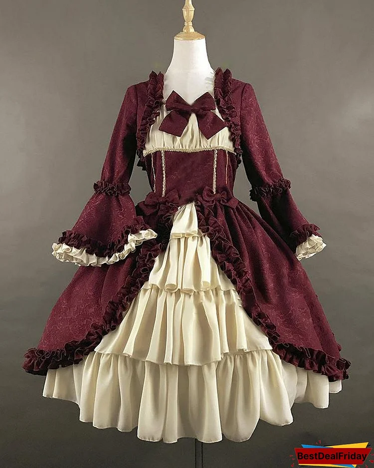 Women’s Royal Gothic Vintage Medieval Mini Dress Skirt