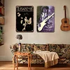 2PCS musique - Panneaux en &eacute;tain m&eacute;tallique(20*30cm/30*40cm) - Musique