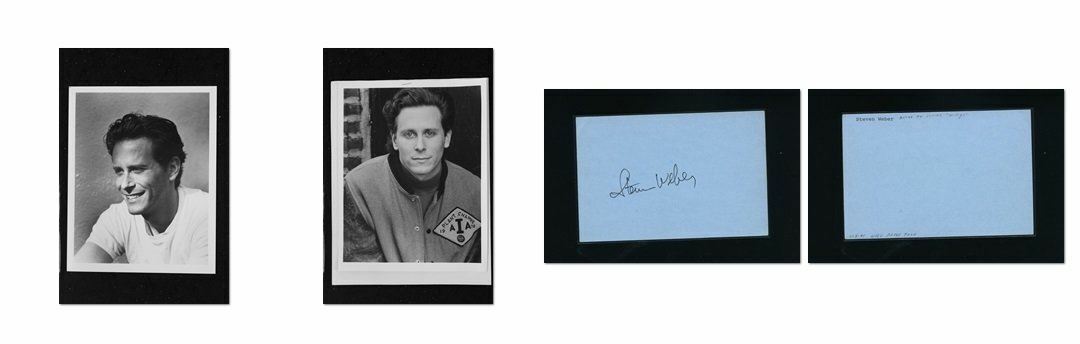 Steven Weber - Signed Autograph and Headshot Photo Poster painting set - Wings