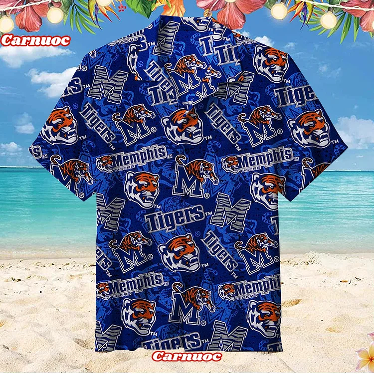 Memphis Tigers Men's Basketball | Hawaiian Shirt
