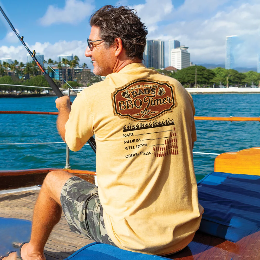  Vintage-Inspired Nautical Graphic T-Shirt for Men - Perfect for Summer Outings and Casual Wear
