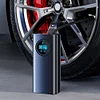 Portable Air Compressor Rechargeable LCD Display Electric Tire Pump 1500mAh