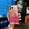 2023 Luxury Laser Marble Pattern Ring Holder Protective Case For iPhone & Samsung