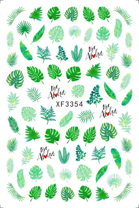 Popular Daisy Nail Sticker for Design Decoration Sunflower Nail Art Decals Adhesive Himawari Sticker for Nail Manicure Design