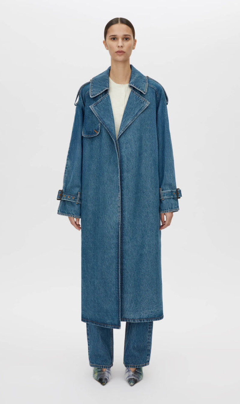 Camilla and Marc | Calyx Denim Coat - Classic Blue