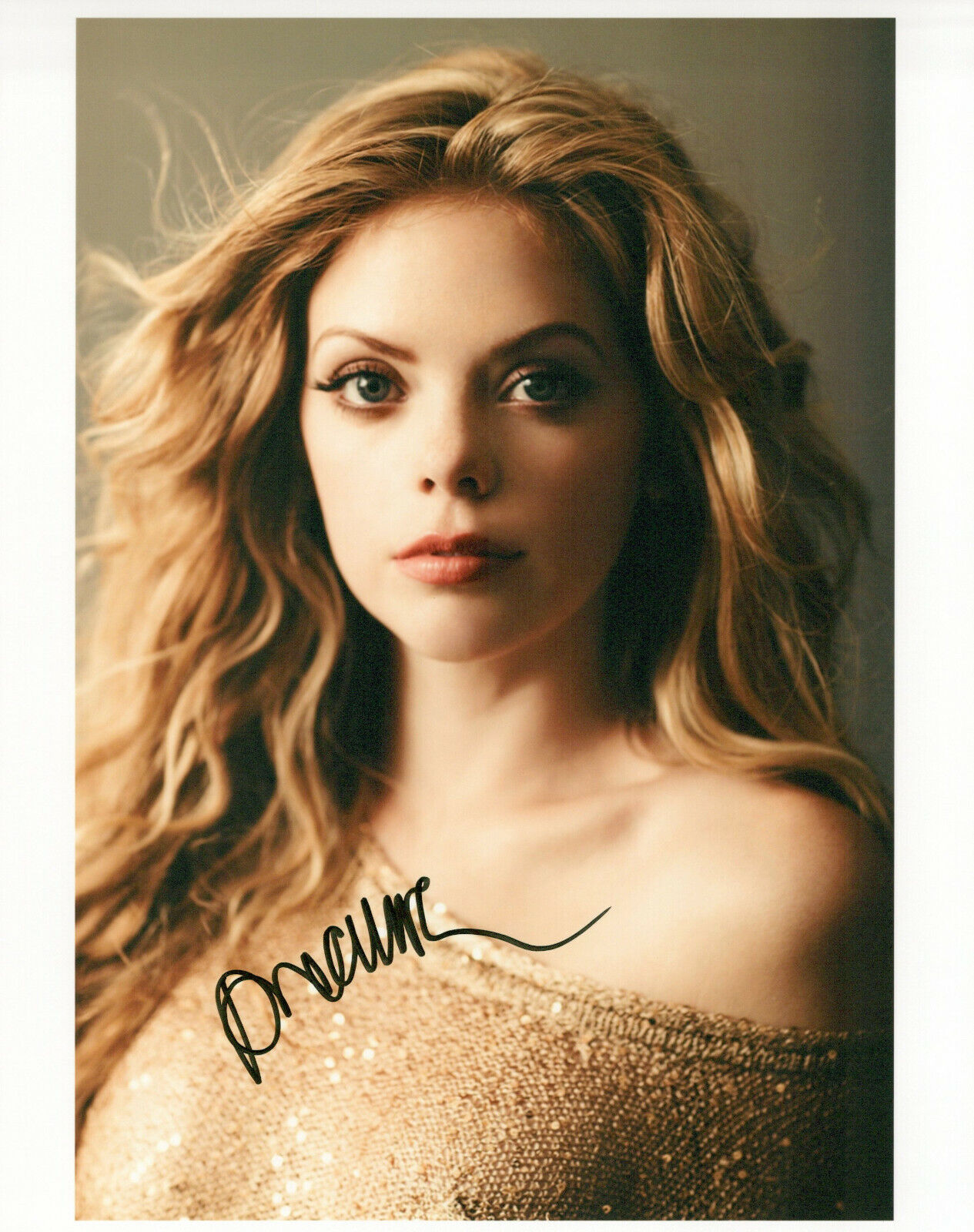 Dreama Walker glamour shot autographed Photo Poster painting signed 8x10 #2