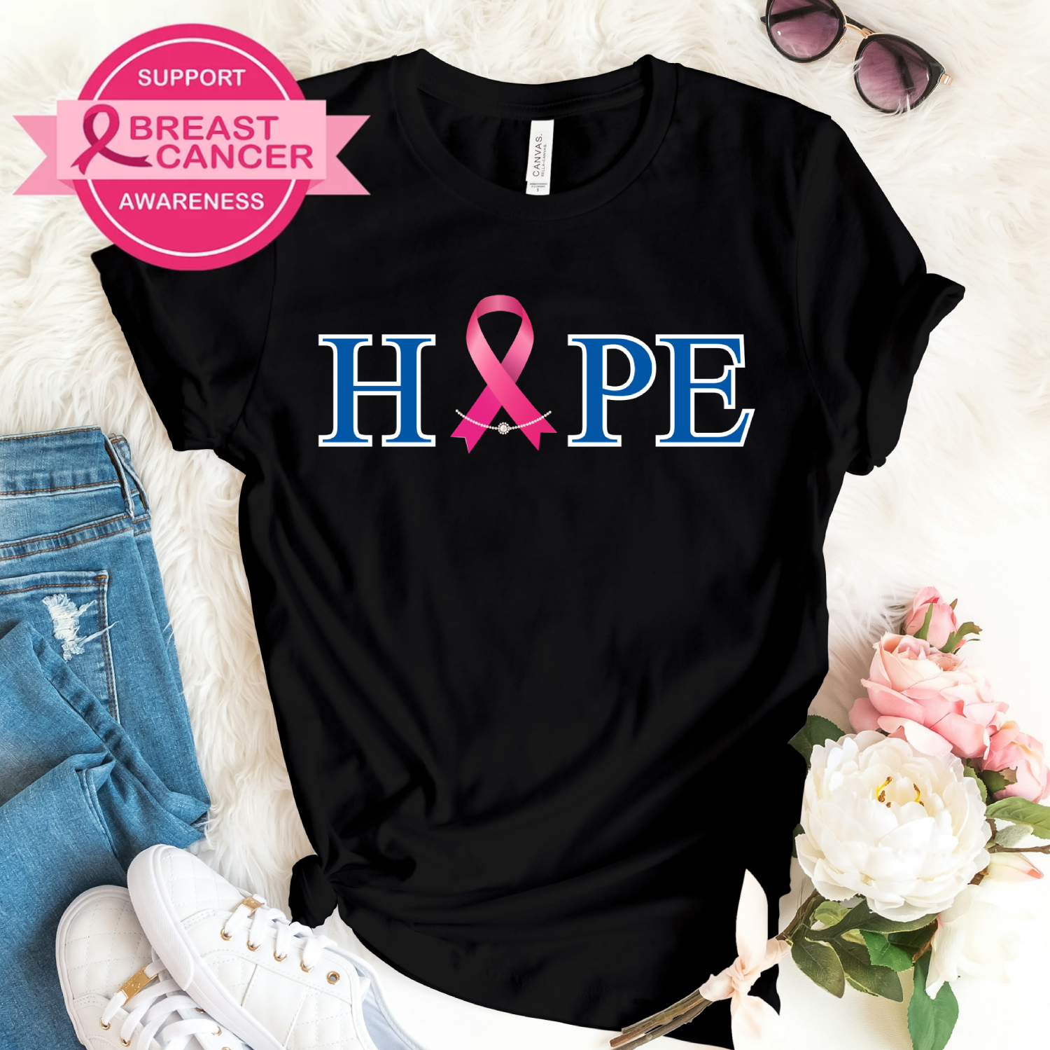 Breast Cancer Hope T-shirt