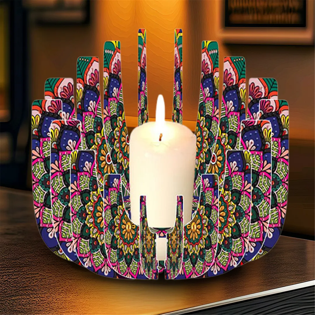 DIY Diamond Art Painting Kits of Candle Holder for Aromatherapy & Home Decor