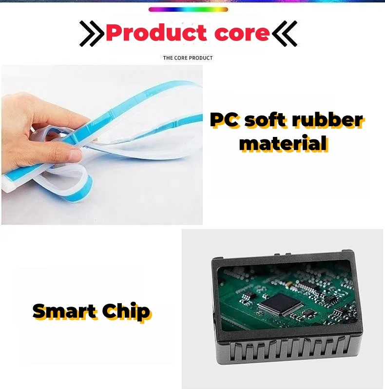 Car door LED streamer marquee side door ambient light